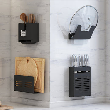 Nordic Minimalist Kitchen Shelf