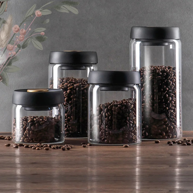 Kitchen Coffee Bean Jar Set